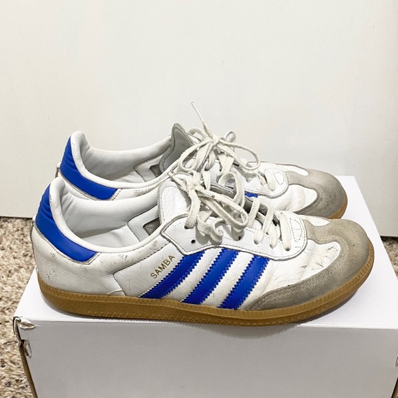 adidas Shoes - *****SOLD*****Adidas Samba Size 6 1/2 Women”s  Classic White  Sneakers ,